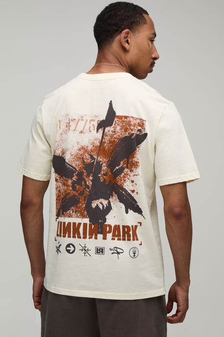 Oversized Linkin Park License Print T-shirt - Image 1