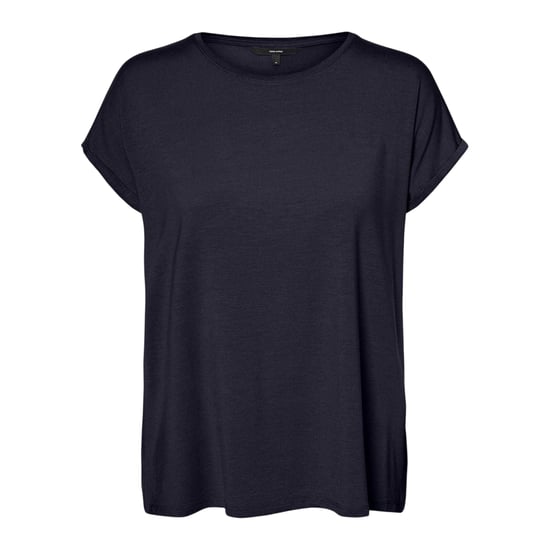 Vero Moda Ava effen T-shirt voor dames (Nachtelijke hemel) - Image 2