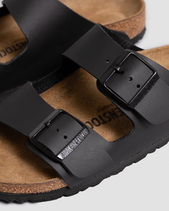 Birkenstock Arizona Birko Flor Zwarte Sandalen - Image 3