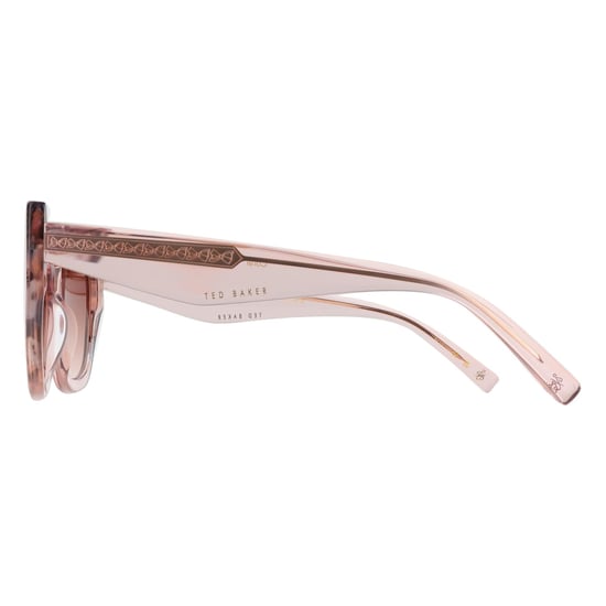 Ted Baker Cat Eye Womens Gloss Crystal Pale Pink Brown Gradient TB1757 Coral - Image 3