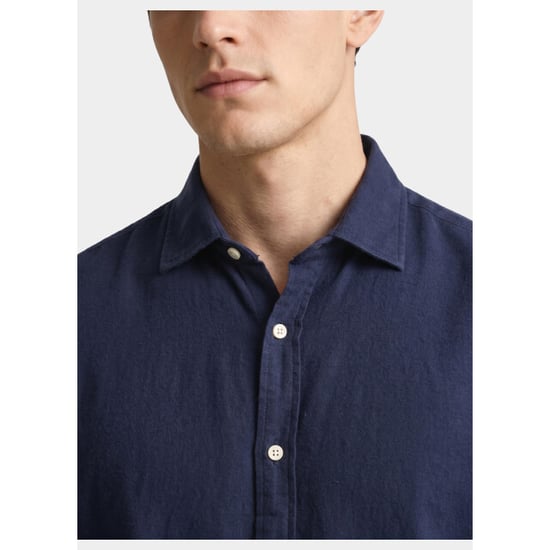 Blue Coast Overhemd heren 100% linnen, regular fit 118l/0060 navy - Image 5