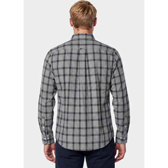 Gant Overhemd heren checked melange poplin shirt 3262006/093 - Image 3