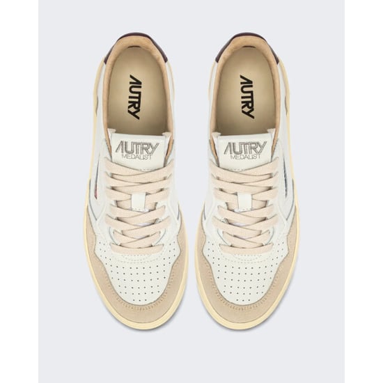 Autry Dames medalist low sneakers leer suede - Image 2