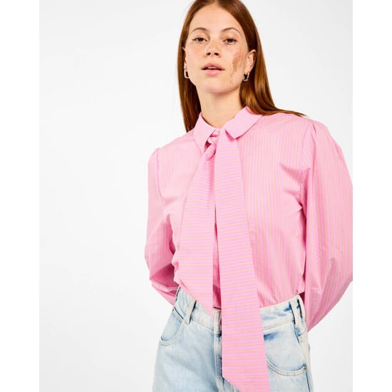 Aaiko Blouse lange mouw fenne colored str - Image 2