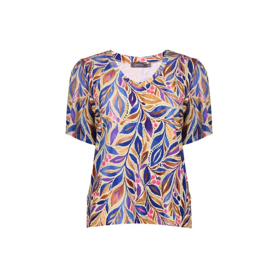 Geisha 62460-60 jazz t-shirt v-neck jersey aop - Image 1
