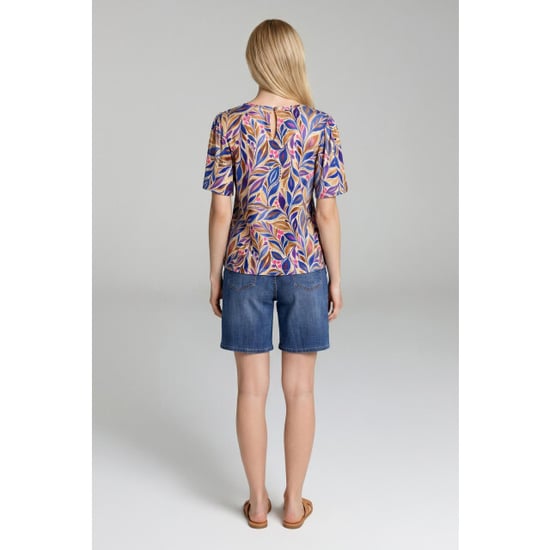 Geisha 62460-60 jazz t-shirt v-neck jersey aop - Image 2