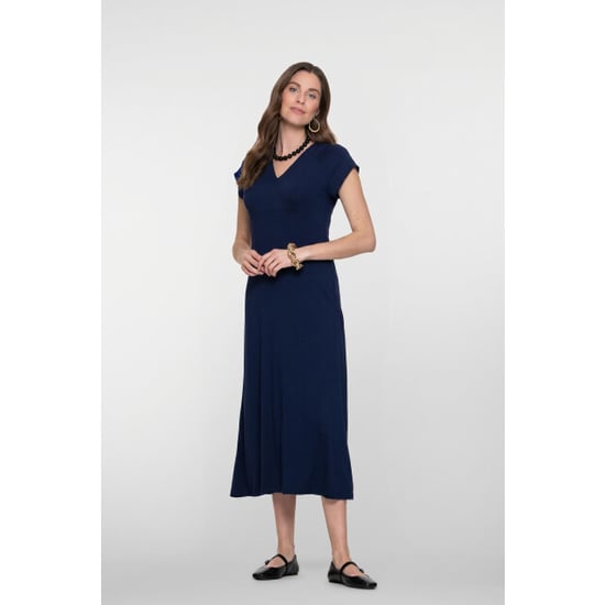 Geisha 67427-60 jane solid dress v-neck - Image 2