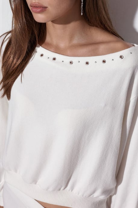 Dames Fleece Sweatshirt met Ronde Hals - Image 4