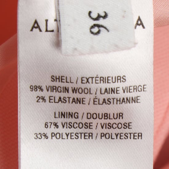 Altuzarra enkelknäppt kavaj i rosa ull - Image 5
