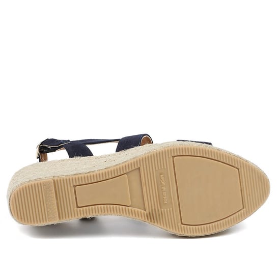 Jones Bootmaker Romilly Leather Wedge Heeled Espadrilles - Image 5