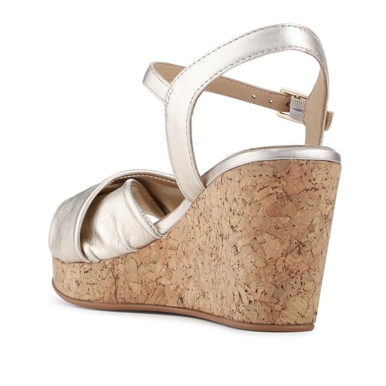 Jones Bootmaker Iva Leather Wedge Heel Sandals - Image 3