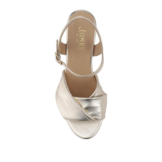 Jones Bootmaker Iva Leather Wedge Heel Sandals - Image 4
