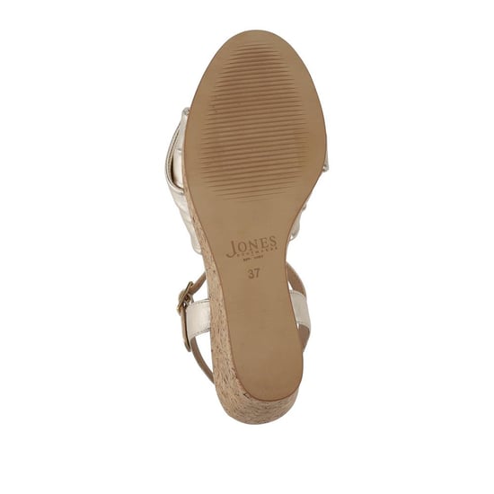 Jones Bootmaker Iva Leather Wedge Heel Sandals - Image 5