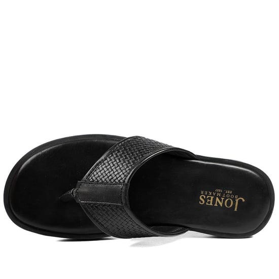 Jones Bootmaker Wallgate Premium Leather Toe Post Sandals - Image 4