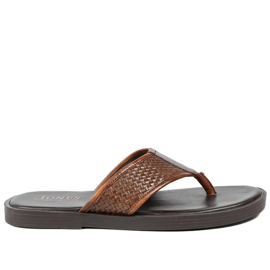 Jones Bootmaker Wallgate Premium Leather Toe Post Sandals - Image 2