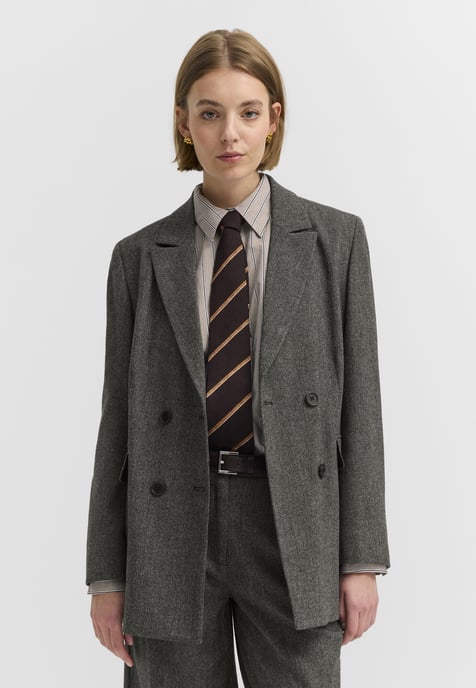 Bugatti Damen Blazer van wolmix, dubbelrijig - Image 1