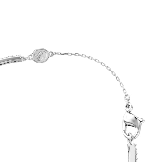 Swarovski 'Una Sparkling Dc' Women's Base Metal Bracelet - Silver 5757791 - Image 3