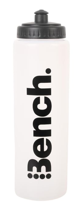 Bench Water Bottle 1L Plastic black white - Image 1
