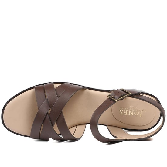 Jones Bootmaker Geovana Leather Sandals - Image 4