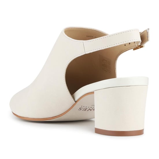 Jones Bootmaker Xandra Smart Leather Slingback Peep Toe Sandals - Image 3