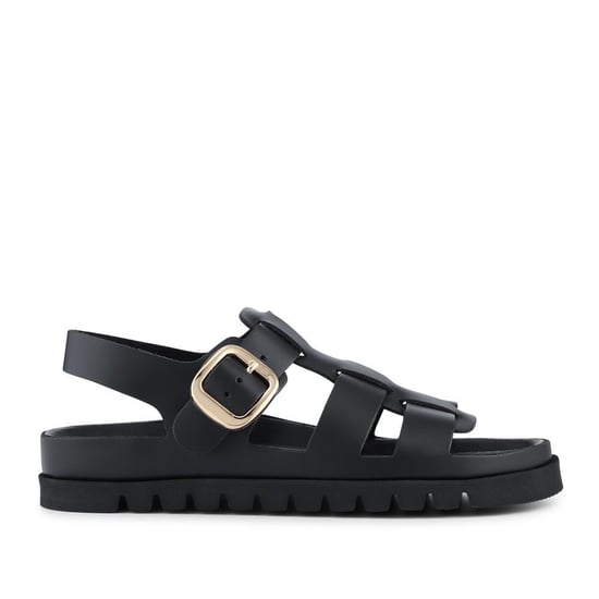 Jones Bootmaker Isha Leather Buckled Fisherman Sandals - Image 2