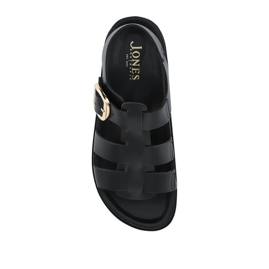 Jones Bootmaker Isha Leather Buckled Fisherman Sandals - Image 4