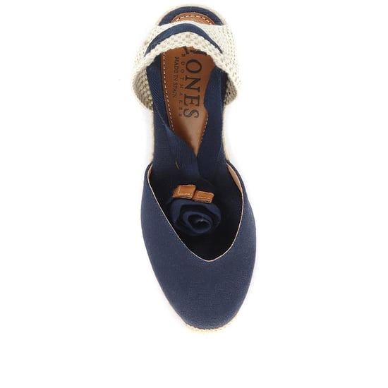 Jones Bootmaker Alyssa Wedge Espadrille Sandals - Image 4