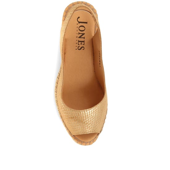 Jones Bootmaker Rosanna Slingback Wedges - Image 4