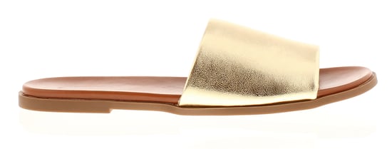 Platino Womens Flat Sandals Selene Slip On gold - Image 2
