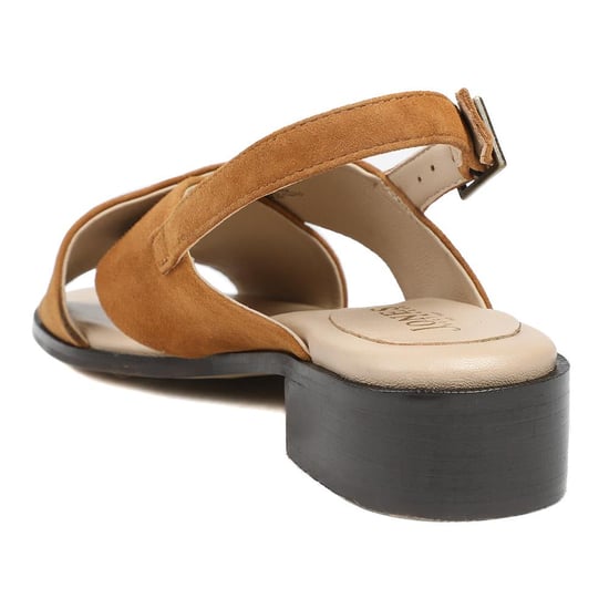 Jones Bootmaker Fauna Leather Block Heel Sandals - Image 3