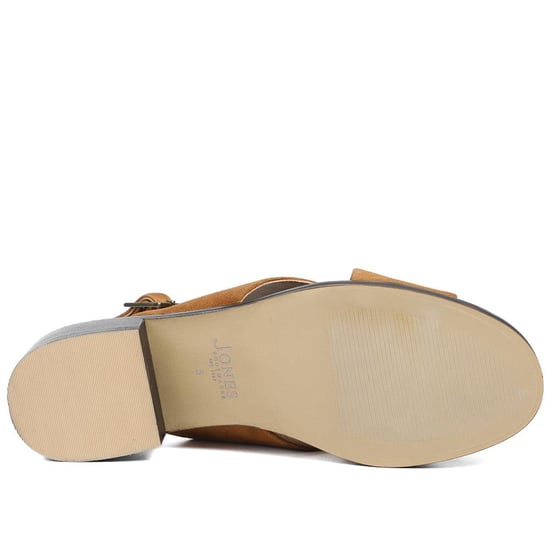Jones Bootmaker Fauna Leather Block Heel Sandals - Image 5