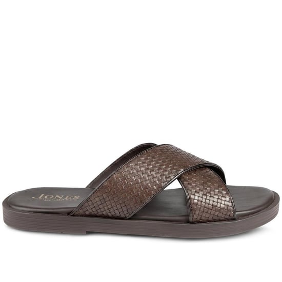 Jones Bootmaker Westport Leather Mule Sliders - Image 2