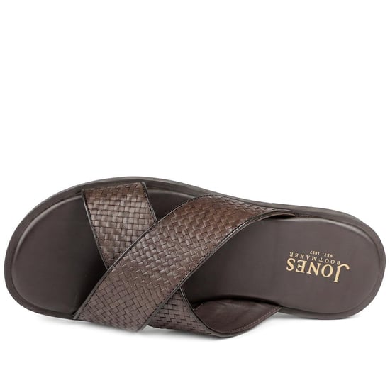 Jones Bootmaker Westport Leather Mule Sliders - Image 4