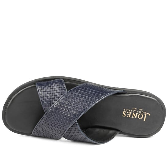 Jones Bootmaker Westport Leather Mule Sliders - Image 4