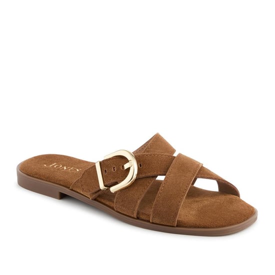 Jones Bootmaker Hylda Smart Suede Leather Mules - Image 1