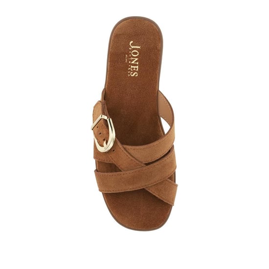 Jones Bootmaker Hylda Smart Suede Leather Mules - Image 4