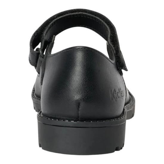 Kickers Girls School Shoes Jnr Lachly Mary Jane Touch Fastening black - Image 4