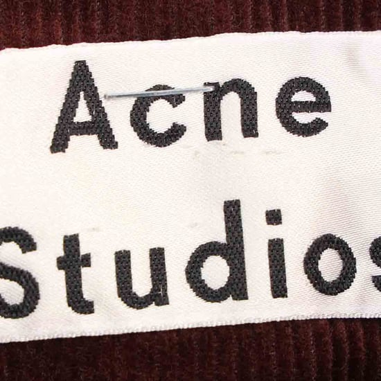 Acne Studios Ärmlös Midiklänning i Vinröd Manchester - Image 4