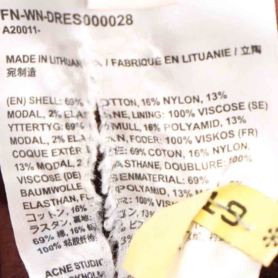 Acne Studios Ärmlös Midiklänning i Vinröd Manchester - Image 6
