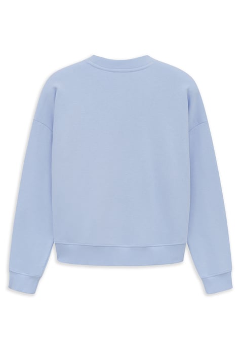 Bugatti Damen Sweatshirt van katoenmix met ronde hals - Image 5