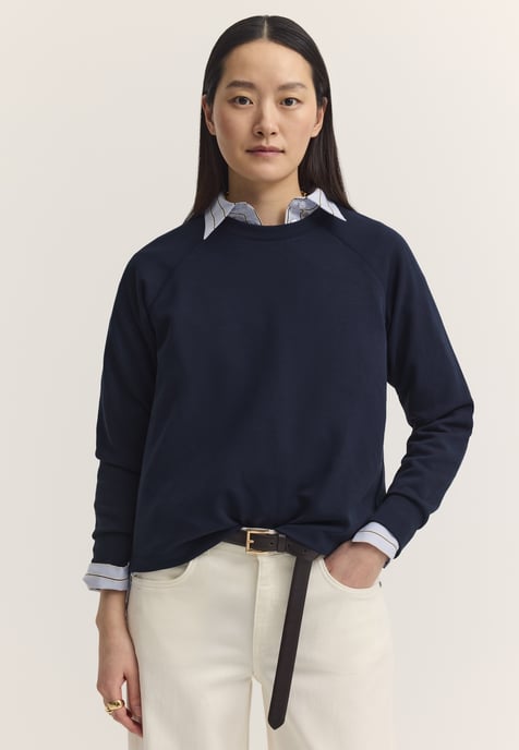Bugatti Damen Sweatshirt Cozy Touch met ronde hals - Image 1