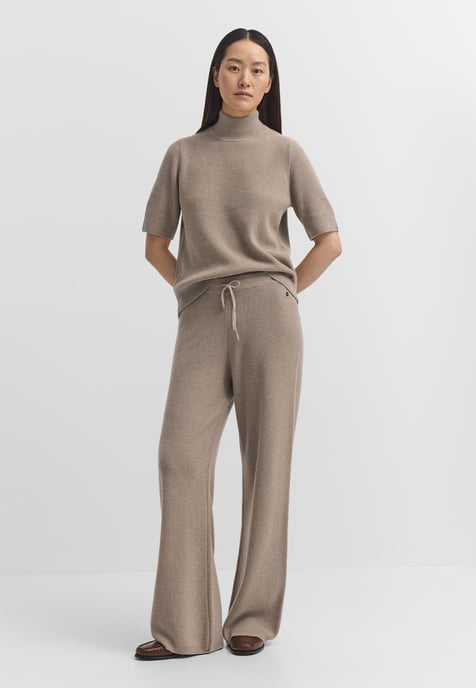 Bugatti Damen Vrijetijdsbroek van wolmix met kasjmier - Image 3