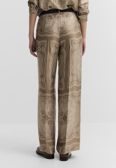 Bugatti Damen Vrijetijdsbroek Viscosebroek Grafische print - Image 2