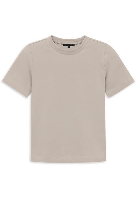 Bugatti Damen T-shirt van katoen-stretch met ronde hals - Image 3