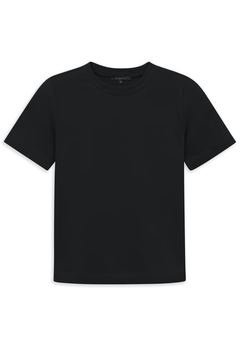 Bugatti Damen T-shirt van katoen-stretch met ronde hals - Image 3