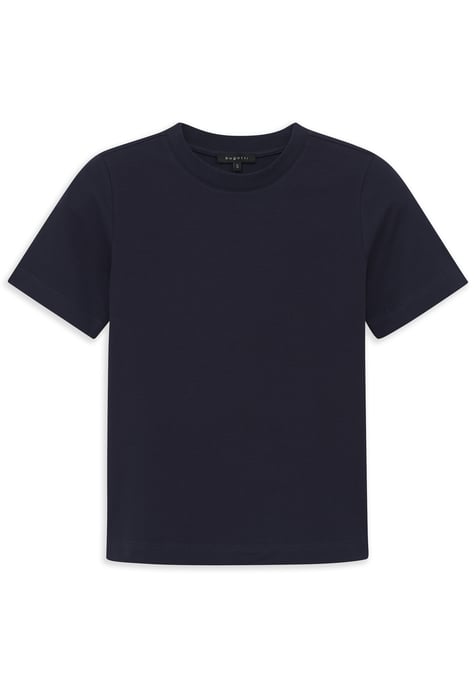 Bugatti Damen T-shirt van katoen-stretch met ronde hals - Image 3
