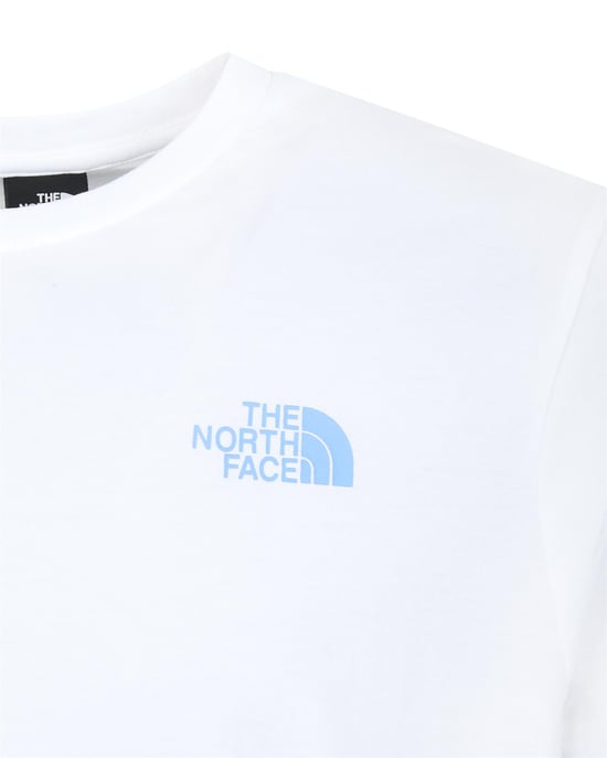 The North Face Globe Reload Relaxed T-Shirt White - Image 3