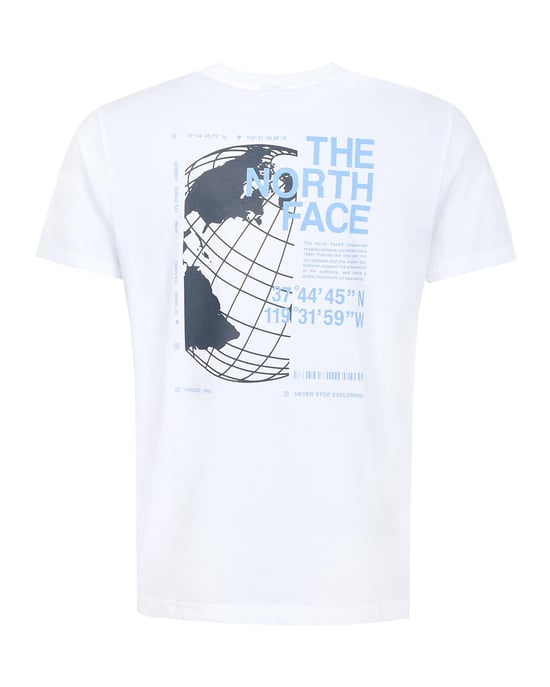 The North Face Globe Reload Relaxed T-Shirt White - Image 4