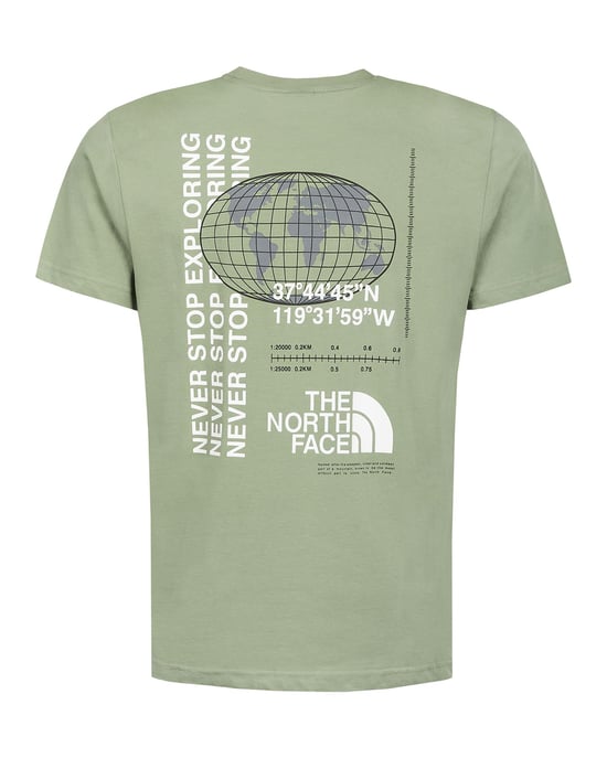 The North Face Energy Globe Relaxed T-Shirt Slate Moss - Image 4