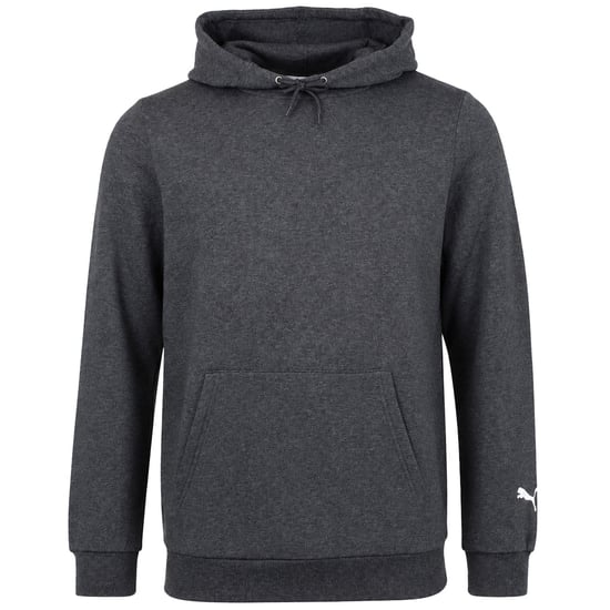 Puma Blank Mens Black Hoodie - Image 1